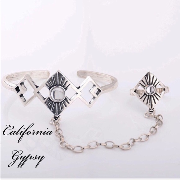 Bohemian festival bracelet ring🌸 - Picture 1 of 6